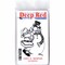 Deep Red Stamps Santa and Snowman Rubber Cling Stamp 2.1 x 3.1 inches